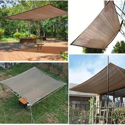 Voile d'ombrage anti-UV – Tissu d'ombrage robuste pour jardin, patio et serre