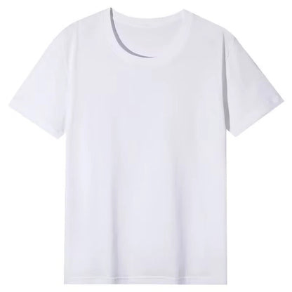 Unisex Retro Cotton T-Shirt – Vintage Printed Short Sleeve Loose Fit Casual Tee, Quick-Dry Summer Fashion Top