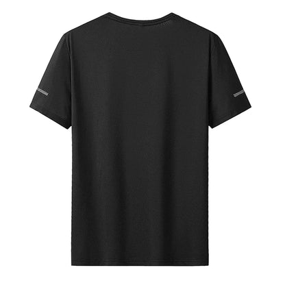 1/2PCS Plus Size Men's Quick-Dry T-Shirts – Short-Sleeve Gym & Running Tops, Lightweight Fitness Training Jerseys & Sportswear