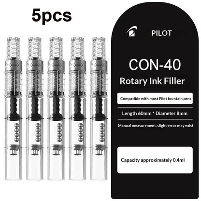 Pluma Estilográfica Pilot Kakuno – Bolígrafo de Escritura Antideslizante Fácil de Usar para Principiantes con Agarre Suave para Caligrafía, Diarios, Oficina y Colección de Papelería