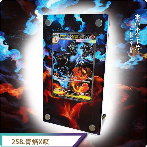 Oricorio Jasmine Carmine Rosa Giovanni Latias Gardevoir Gengar Meowth Dragonite Extended Art Card Display Stand Excluding Card