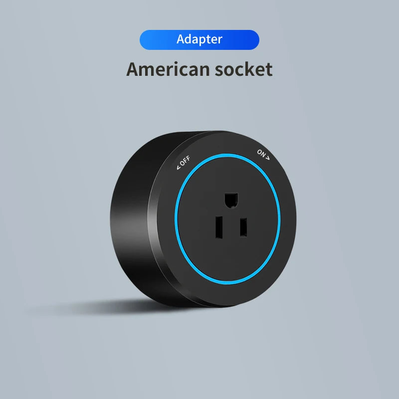 Surface-Mounted Track Socket – Movable Wall-Mounted Power Outlet Track for British, American & European Standard Plugs
