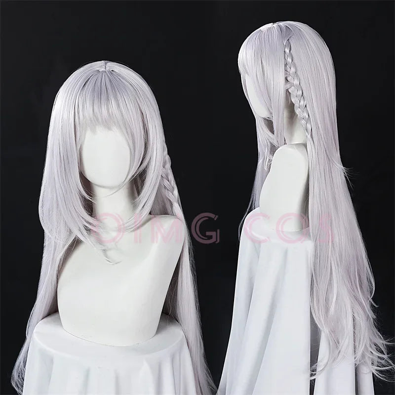 Genshin Impact Skirk Cosplay Costume & Wig – Adult Halloween Party Outfit
