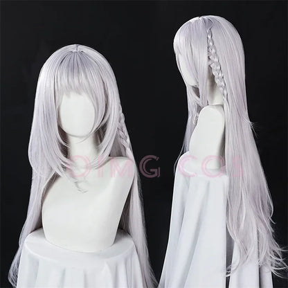 Genshin Impact Skirk Cosplay Costume & Wig – Adult Halloween Party Outfit