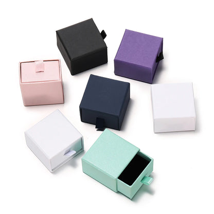 Caja de Regalo Creativa con Cajón para Joyas – Anillos, Collares, Pendientes y Pulseras – Estuche de Lujo para Exhibición y Empaque de Joyería
