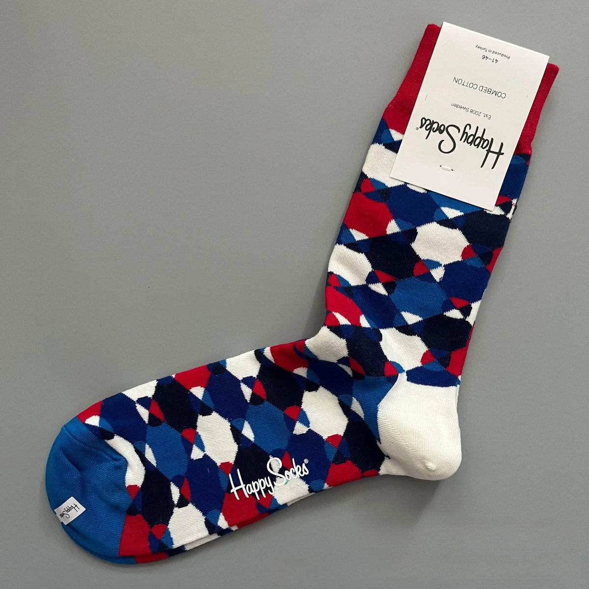 Men’s Classic Crew Socks – Cotton Everyday Socks, Sizes 7–11 UK (41–46 EU)