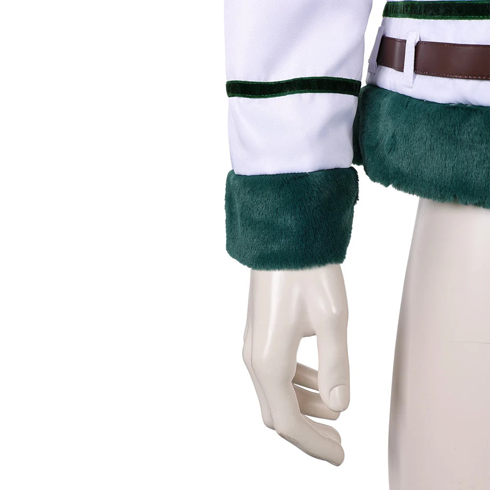 One Piece Smoker Inspired Marine Captain Cosplay Costume – Coat Jacket Outfit for Halloween, Carnival & Party Roleplay
