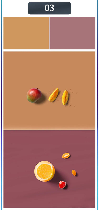 Tablero de fondo fotográfico de doble cara 57 × 87 cm – Fondo de color liso para fotografía de producto y recién nacido