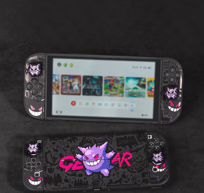 Housse de protection avec poignée pour Nintendo Switch 2 Pokémon Ectoplasma – Accessoires de jeu de dessin animé