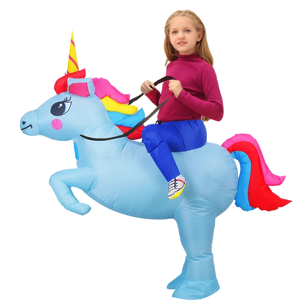 Kids’ Dinosaur Inflatable Costume – Fun Cosplay Party Outfit for Boys & Girls, Halloween, Christmas, Purim & Dress-Up Events