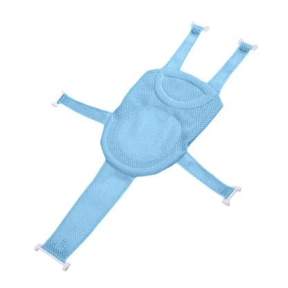 Coussin de support de bain réglable pour bébé – Siège de bain antidérapant pour nouveau-né pour baignoire, douche et bain pour bébé