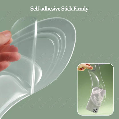 Medical Silicone Orthopedic Insoles for Women – Gel Arch Support Shoe Inserts for Flat Feet, Plantar Foot Comfort & Cushioning