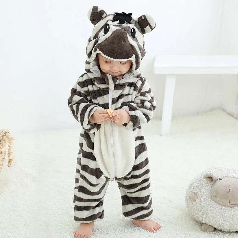 Wholesale Baby Costume Rompers – Winter Flannel Jumpsuit One-Piece for Girls & Boys, Toddlers & Kids