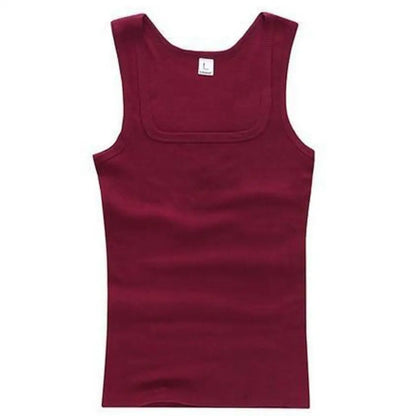 Unisex 100% Cotton Tank Top – Plus Size Sleeveless Fitness Vest for Men & Women, Breathable Gym Workout Shirt