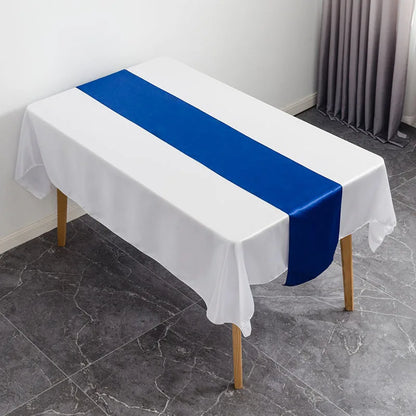 Luxury Satin Table Runner – Modern Elegant Pattern Table Decoration for Wedding, Birthday Party, Hotel, Banquet & Events