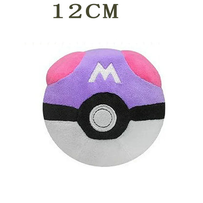 Pokémon Pokéball Plush Keychain – Master Ball, Ultra Ball, Premier Ball & Strange Ball Soft Anime Stuffed Toy Bag Ornament Gift