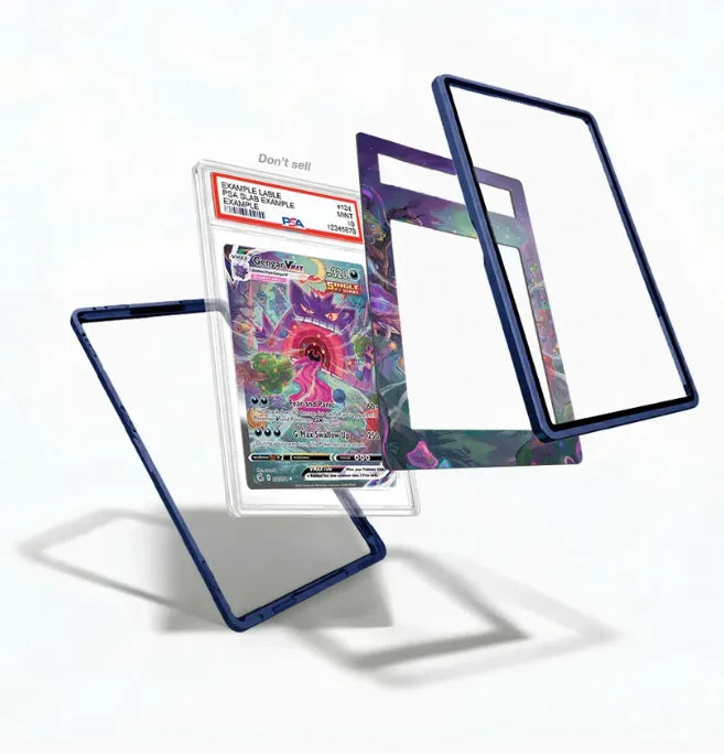 Acrylic Extended Artwork Ptcg Collection Evaluation Level Diy Card Display Case for Gengar Vmax Card Display Case Ornament Gifts