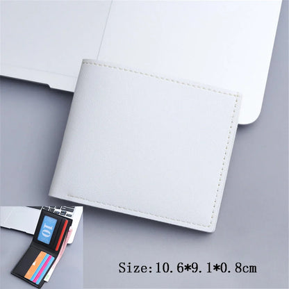 Billetera de cuero de gran capacidad para hombre con ventana para identificación, ranuras para tarjetas y monedero.