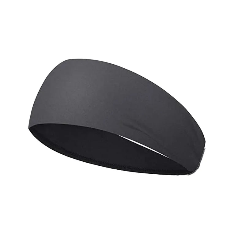 Cinta de sudor deportiva para hombres y mujeres – Banda elástica elástica para el cabello que absorbe el sudor para correr, gimnasio, yoga y fitness | Venda transpirable de secado rápido