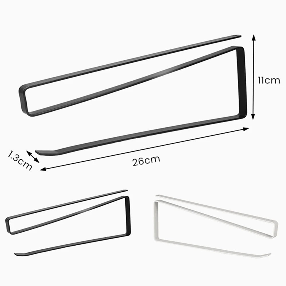 Soporte de papel de cocina - Soporte de papel de cocina sin perforaciones, soporte de papel higiénico colgante, organizador de gancho para puerta de armario para cocina, baño y almacenamiento en el hogar