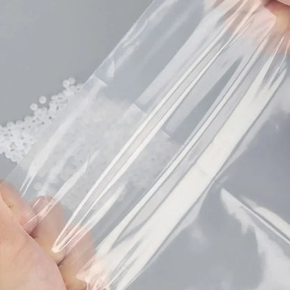 100/200 bolsas transparentes con cierre de cremallera – Bolsas de plástico gruesas resellables para alimentos, joyas, organización de cocina, almacenamiento de artículos pequeños y suministros de embalaje
