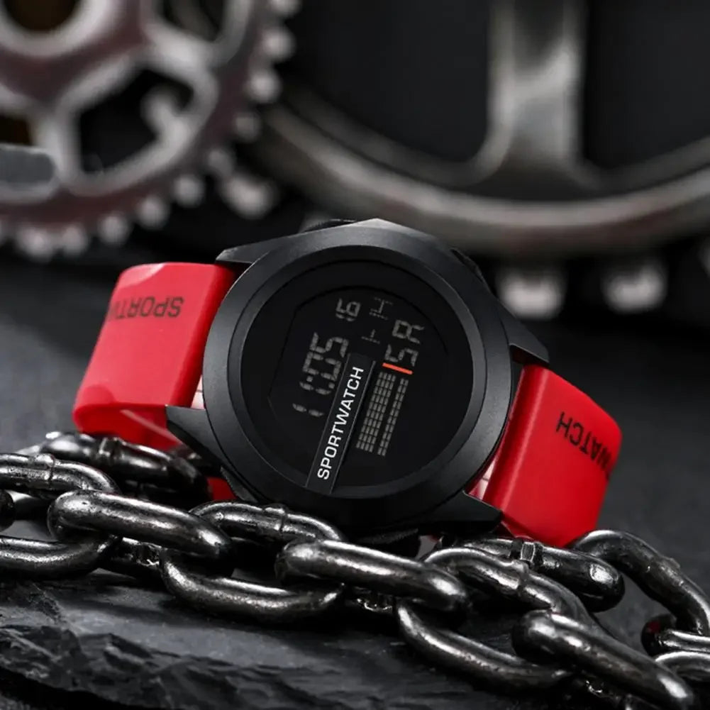 Men’s Multifunction LED Digital Sport Watch (Waterproof, Fitness, Alarm)