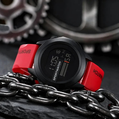 Men’s Multifunction LED Digital Sport Watch (Waterproof, Fitness, Alarm)