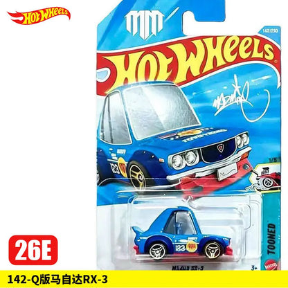 Hot Wheels 1:64 Mainline Series 2026 E Case Diecast Car – Collectible Toy Vehicle Models Featuring Simpsons, Pagani, Audi, Mazda & Dodge