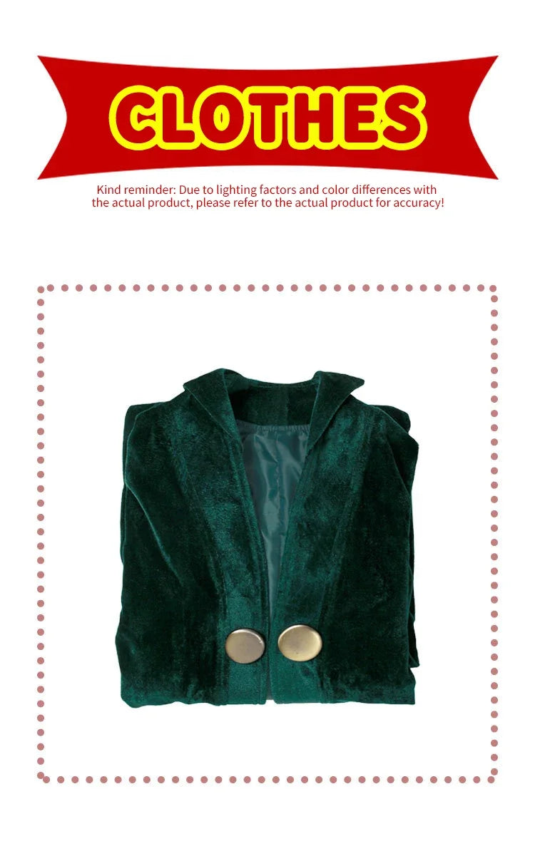 School of Witchcraft & Wizardry Professor McGonagall Costume – Hogwarts-Inspired Robe for Halloween Cosplay, Wizard School Parties & Dress-Up