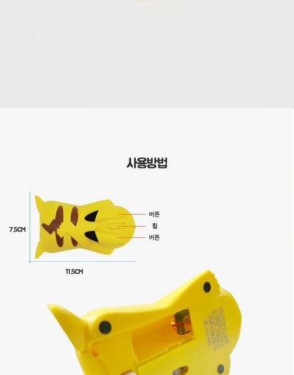 Pokémon Pikachu Wireless Bluetooth Mouse – Kawaii Computer Peripheral Gift for Kids & Anime Fans