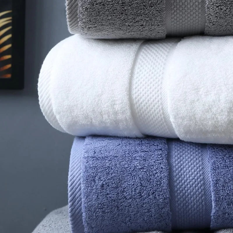 Soft Cotton Bath Towel – Large Absorbent Bathroom, Beach & Spa Towel for Home