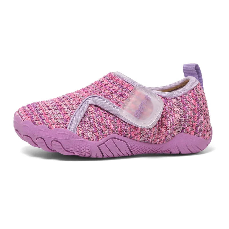 Kids' Water Shoes – Quick-Dry Non-Slip Barefoot Aqua Shoes for Boys & Girls, Beach Swimming Sneakers for Outdoor Activities