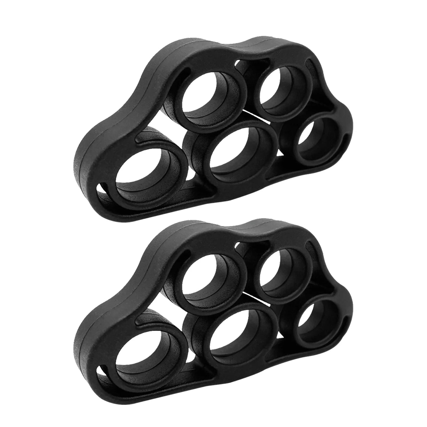 Fortalecedor de dedos de silicona – Ejercitador de manos y dedos para guitarristas, rehabilitación y fitness de manos
