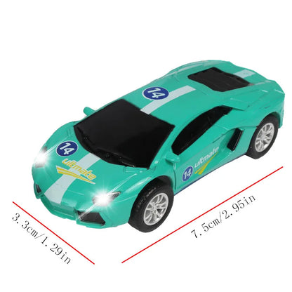 Voiture de slot analogique 1:64 pour Carrera GO et Scalextric – Voiture de course électrique à grande vitesse, véhicule jouet de piste de course de police