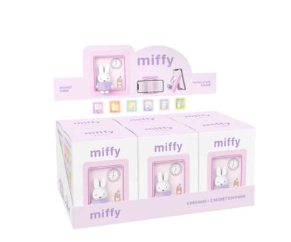 Caja Ciega Original de la Serie Miffy Estilo Antiguo – Minifiguras Lindas de Grano, Adornos Colgantes de Personajes de Anime, Juguetes y Regalos Coleccionables para Festivales