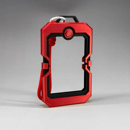 Pokémon Poké Ball Card Holder – Transparent PTCG Trading Card Sleeve Display Case with Pikachu Design for Collectors