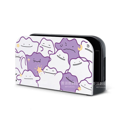 Pokémon Nintendo Switch 2 Protective Case – Split Ditto & Pikachu Anti-Scratch Cover for NS2 Console & Gaming Accessories