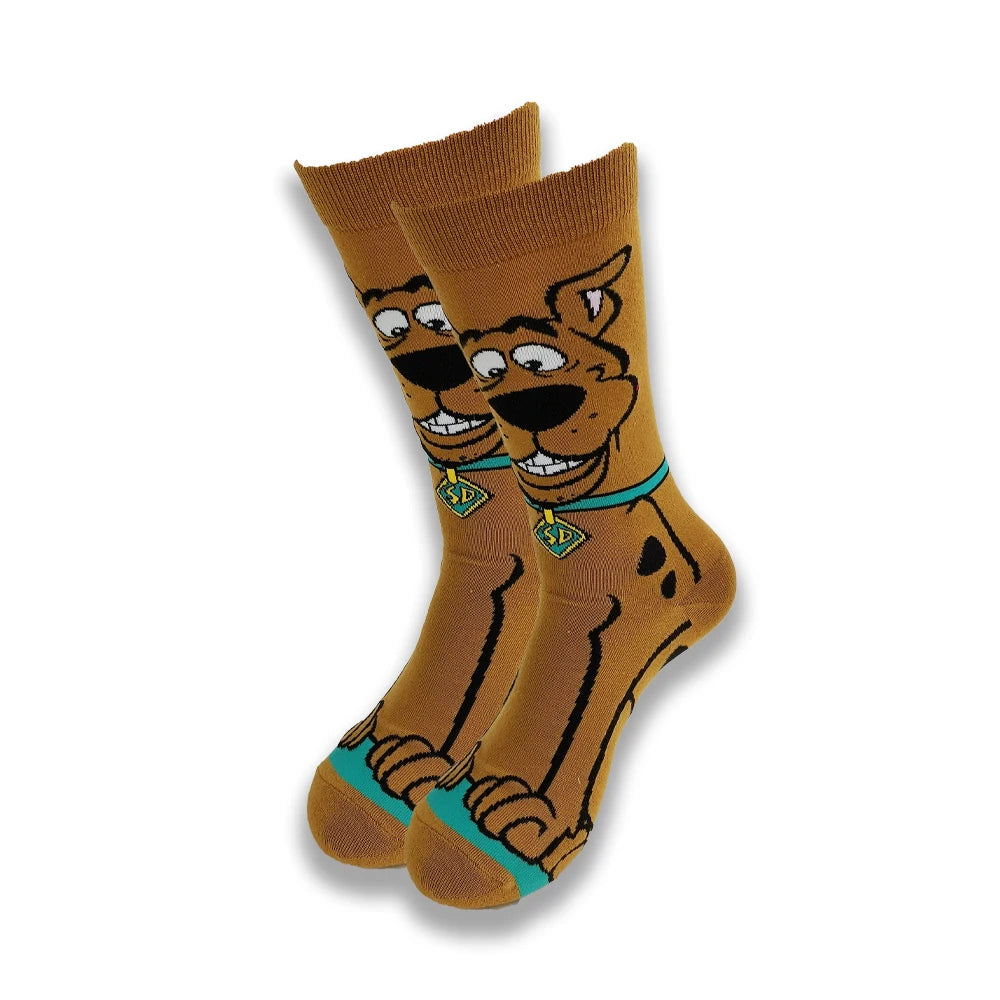 Funny Cartoon Character Socks – High-Quality Comfortable Novelty Socks for Men & Women, Latest Design