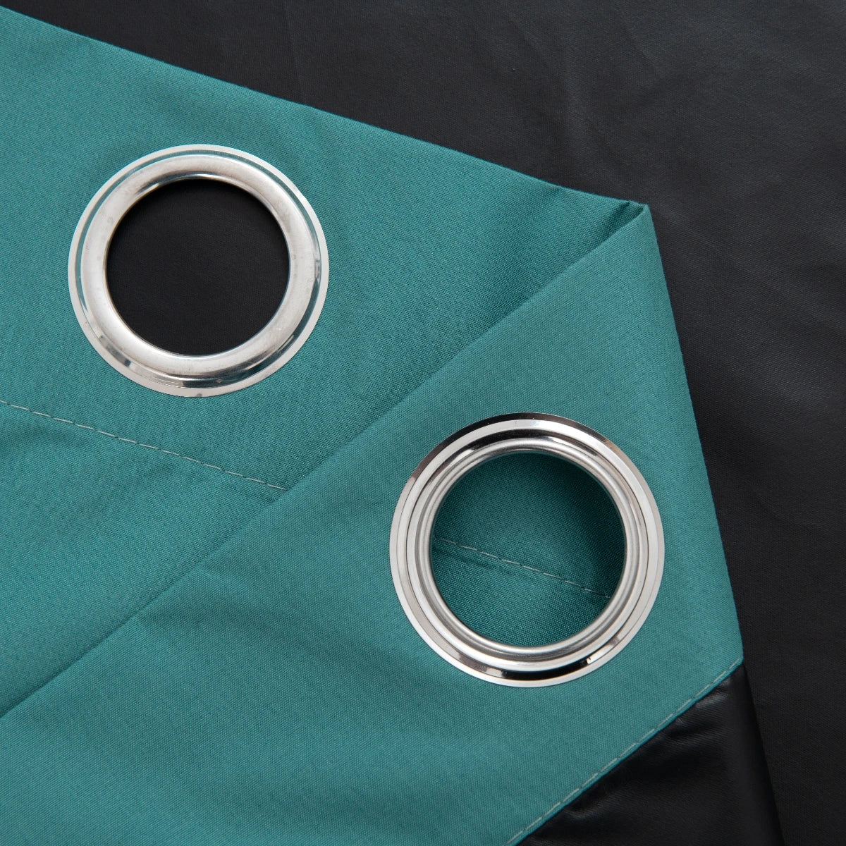 Lot de 2 rideaux occultants – Panneaux de fenêtre isolants thermiques anti-UV pour chambre et salon