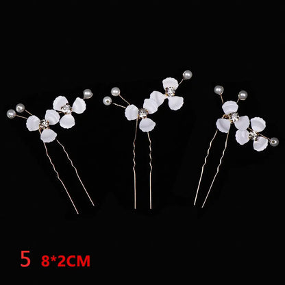 Luxury Floral Bridal Hair Comb with Gold Leaves – Crystal Wedding Hair Accessory for Brides & Prom