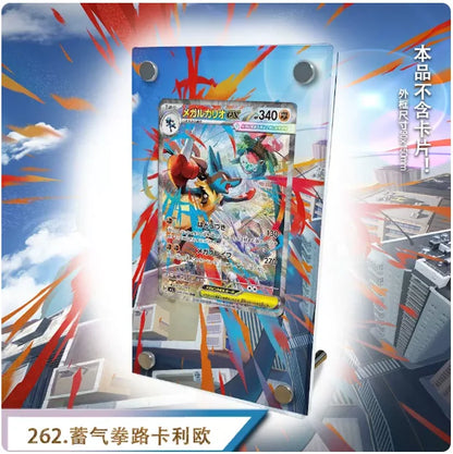Oricorio Jasmine Carmine Rosa Giovanni Latias Gardevoir Gengar Meowth Dragonite Extended Art Card Display Stand Excluding Card