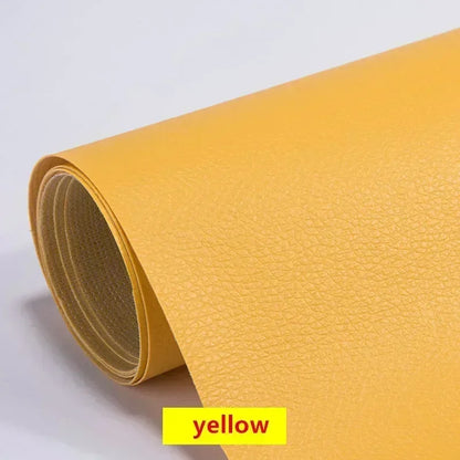 Leather Repair Tape PU Leather Patch Self-Adhesive for Sofa Couch Car Seat Bed Head Furniture Renovation Repair Home Decoration