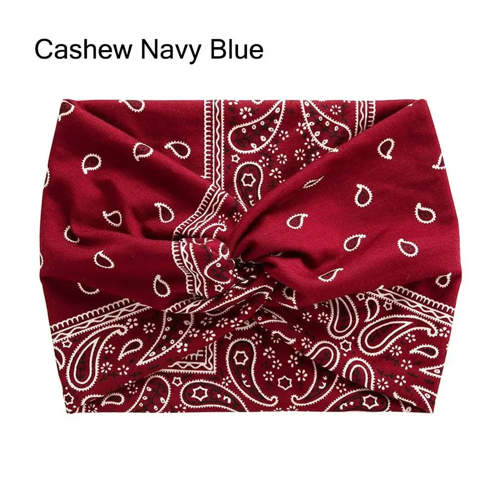Extra Large Twisted Headband – Thick Wide Turban Hair Wrap for Women | Workout Yoga Fashion Hair Accessories
