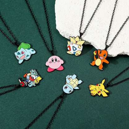 Pokémon Metal Figure Toy – Pikachu, Squirtle, Psyduck & Charmander Collectible Gift