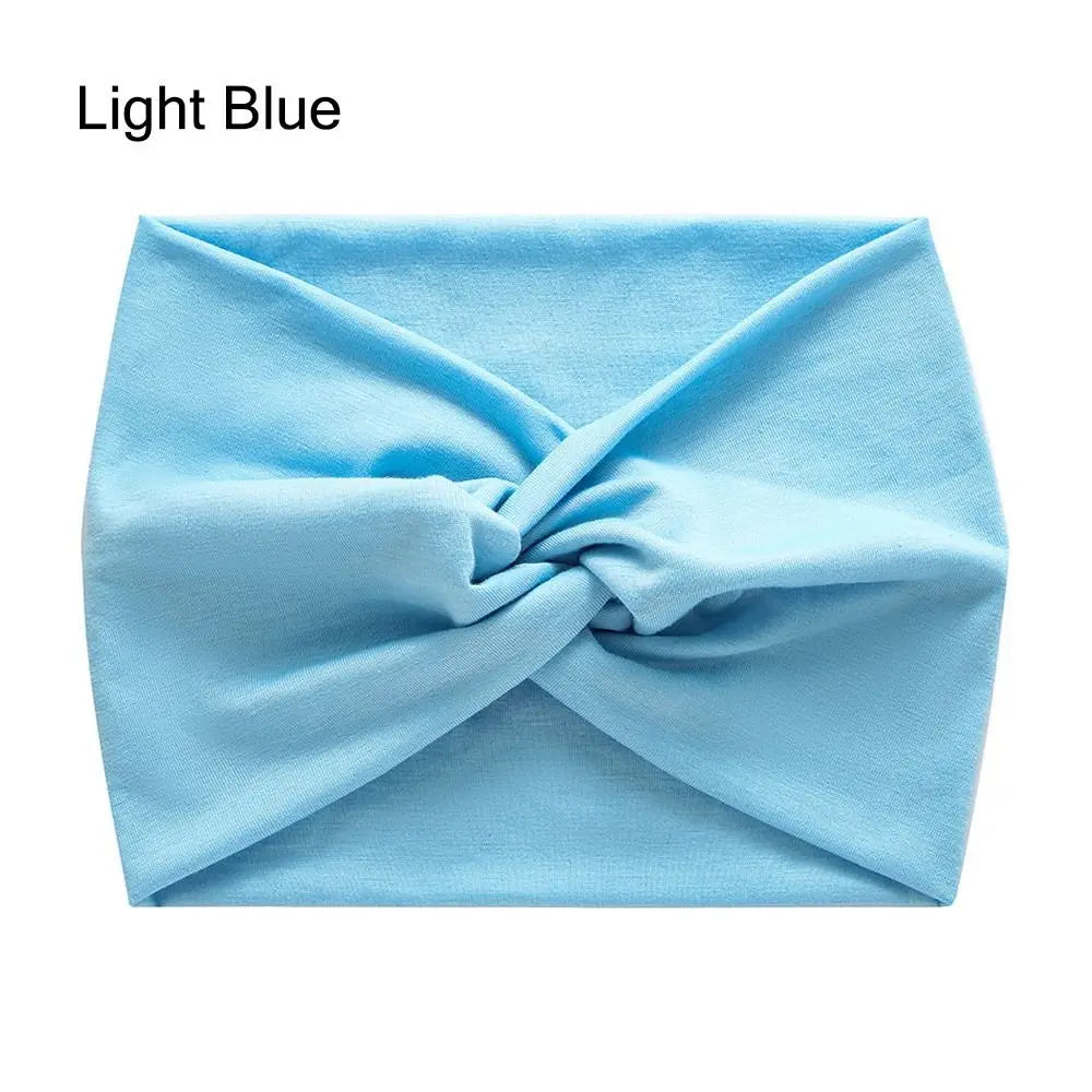 Extra Large Twisted Headband – Thick Wide Turban Hair Wrap for Women | Workout Yoga Fashion Hair Accessories