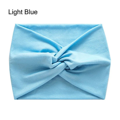 Extra Large Twisted Headband – Thick Wide Turban Hair Wrap for Women | Workout Yoga Fashion Hair Accessories