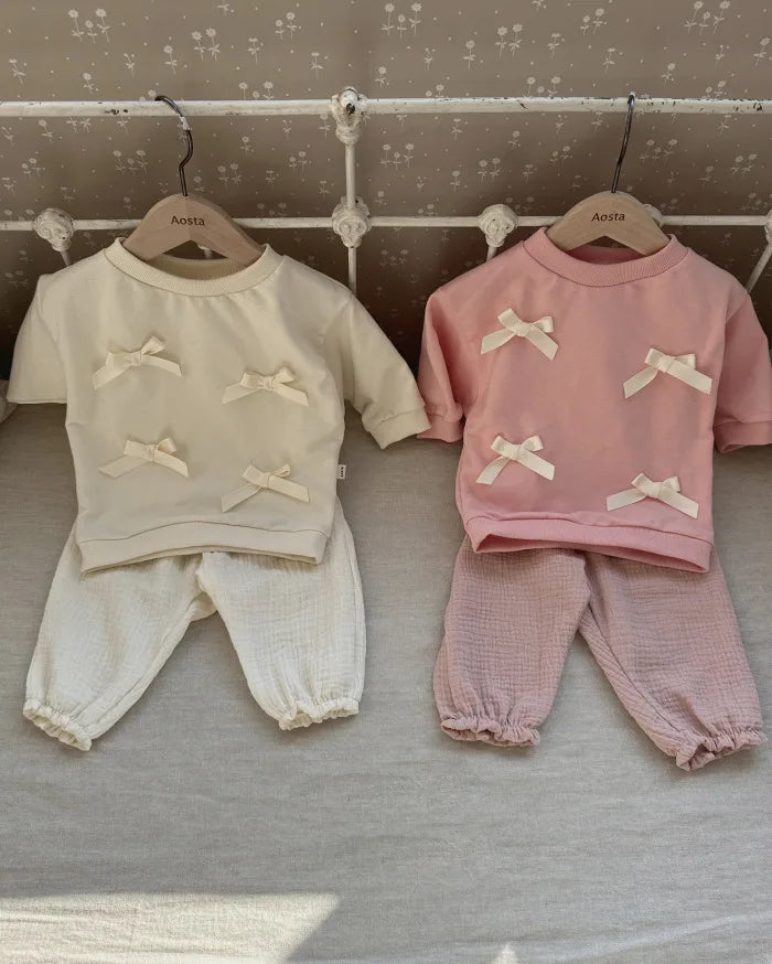 Pantalones de Bebé de Algodón Orgánico – Pantalones Suaves de Muselina Estampados para Recién Nacidos y Niños Pequeños, Parte de Abajo Informal y Adorable para Usar en Primavera, Verano, Otoño e Invierno