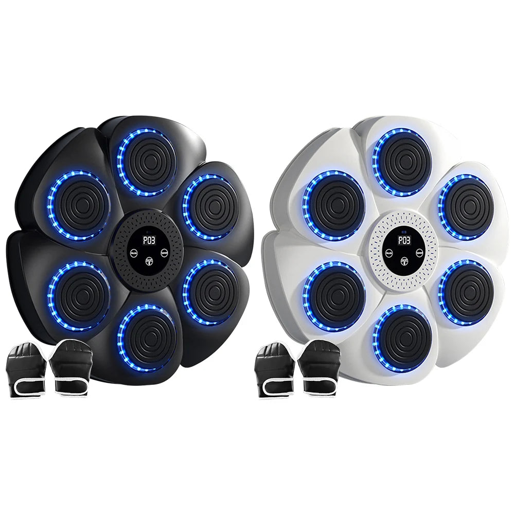 Máquina de Boxeo Musical Inteligente – Entrenador Interactivo de Boxeo de Pared para Adultos y Niños, Fitness en Casa, Entrenamiento de Reacción y Ejercicios