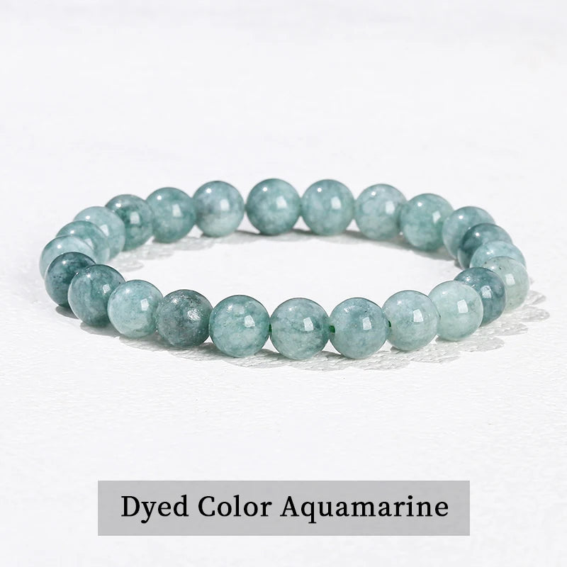 Pulsera de Cuentas de Piedra Natural – Pulsera de Gemas de Amatista, Ojo de Tigre, Cuarzo Cristal y Ágata para Mujeres y Hombres, Regalo de Joyería de Energía Reiki