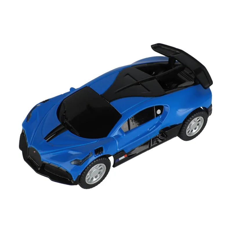 Voiture de slot analogique 1:64 pour Carrera GO et Scalextric – Voiture de course électrique à grande vitesse, véhicule jouet de piste de course de police